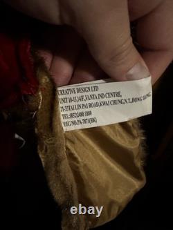 Life Size Vintage Santa Claus 6.5 ft Collectible Holiday Figure Rare Piece