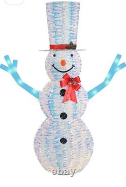 Light Up Snowman Figure 105 Light 6ft Gorgeous Christmas Decor
