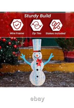 Light Up Snowman Figure 105 Light 6ft Gorgeous Christmas Decor