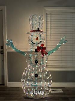 Light Up Snowman Figure 105 Light 6ft Gorgeous Christmas Decor