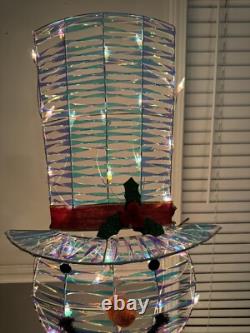 Light Up Snowman Figure 105 Light 6ft Gorgeous Christmas Decor