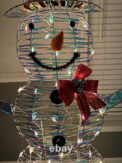 Light Up Snowman Figure 105 Light 6ft Gorgeous Christmas Decor