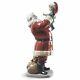 Lladró Merry Christmas Santa! Figurine Porcelain Santa With Child Figure 1009254