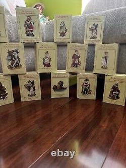 Lot (35X) International Santa Claus Collection Figurines -Orig Boxes