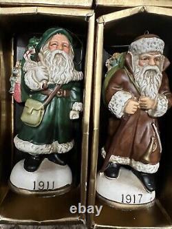 Lot Of 16 Vintage Memories Of Santa Santa Claus Figures CHRISTMAS