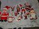 Lot Of Assorted Vintage Santa Clauses