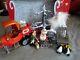 Lot Santa Claus Is Comin To Town North Pole Mail Truck Figures Playing Mantis