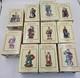 Lot Of 11 International Santa Claus International Christmas Figurines