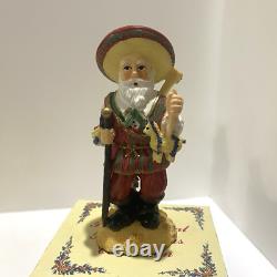 Lot of 13 Santa Figurines From The International Santa Collection Christmas