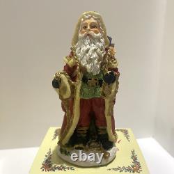 Lot of 13 Santa Figurines From The International Santa Collection Christmas