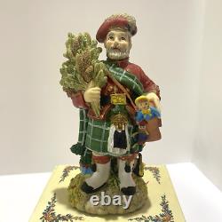 Lot of 13 Santa Figurines From The International Santa Collection Christmas