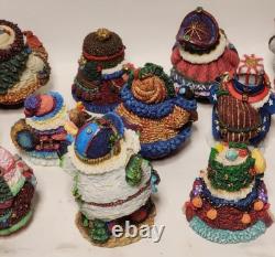 (Lot of 13) VTG Crinkle Claus Collectible Figurines (Lot of 13) VTG Crinkle Claus Collectible Figurines