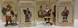 Lot of 14 International Santa Clause Collection Figures Figurines