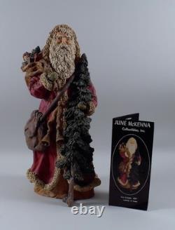 Lot of 6 June McKenna Santa Claus Collectable Figurines + Ornament Some LE