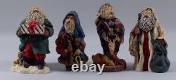 Lot of 6 June McKenna Santa Claus Collectable Figurines + Ornament Some LE