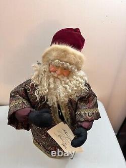 Ltd Ed Wistyria Renaissance Santa Claus Christmas Figure Dolan 25