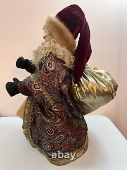 Ltd Ed Wistyria Renaissance Santa Claus Christmas Figure Dolan 25