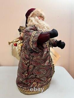 Ltd Ed Wistyria Renaissance Santa Claus Christmas Figure Dolan 25