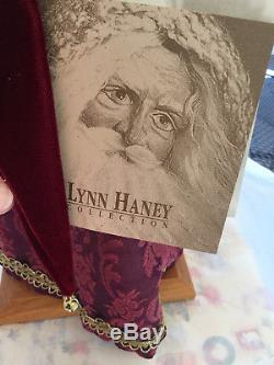 Lynn Haney Collection Lubbock, Tx Hand Made Santa Claus Christmas Elegance 1994