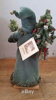 Lynn Haney Collection Santa Claus Figure Holiday Glisten