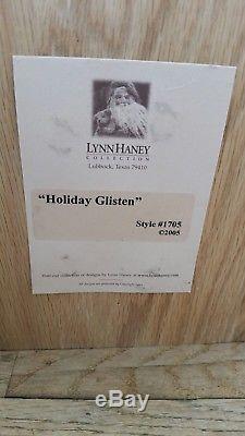 Lynn Haney Collection Santa Claus Figure Holiday Glisten