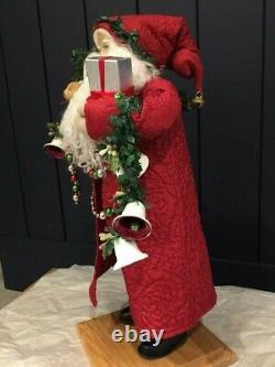 Lynn Haney Hear the Bells on Christmas Day Santa Claus Model