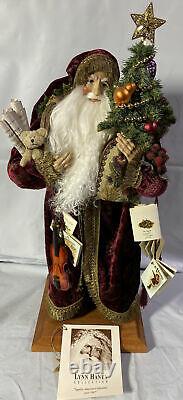 Lynn Haney Limited Ed Santa Claus CHRISTMAS SONG Musical 18 Signed & In Box