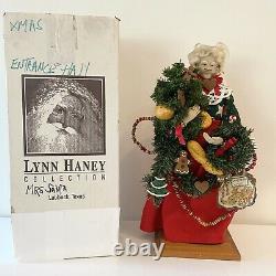 Lynn Haney Santa Claus Mrs Gingerbread 1996 18 Signed With Box #6199