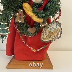 Lynn Haney Santa Claus Mrs Gingerbread 1996 18 Signed With Box #6199