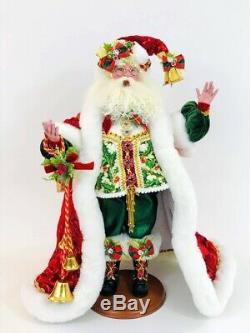 Mark Roberts Christmas Santa Claus Holly Jolly Santa, #51-97040 NIB