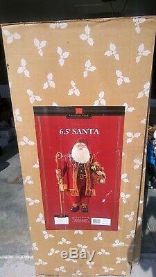 Member's Mark Huge 6.5 Ft Deluxe Figure Life Size Santa Claus Christmas