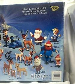 Memory Lane 2003 Rudolph The Red Nose Reindeer 24 Figure Collection Sealed