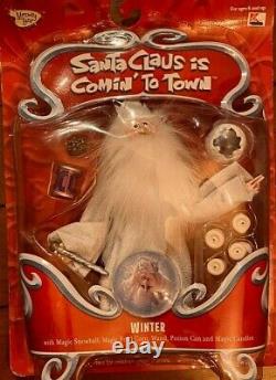 Memory Lane 2004 Action Figure Santa Claus Is Comin' To Town Winter Moc