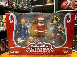 Memory Lane Rudolph Santa Claus Is Coming To Town Action Figure Trio