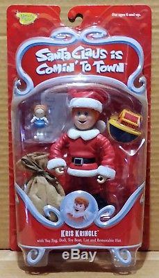 Memory Lane SANTA CLAUS IS COMIN' TO TOWN 6 Figure Lot New MIP 2004