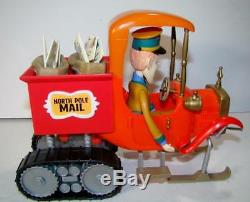 Memory Lane Santa Claus Comin Coming town Action Mailman Mail Truck Rankin Bass