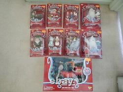 Memory Lane Santa Claus In Coming To Town Complete Set Of 9 Figures + Truck New