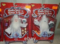 Memory Lane Santa Claus In Coming To Town Complete Set Of 9 Figures + Truck New