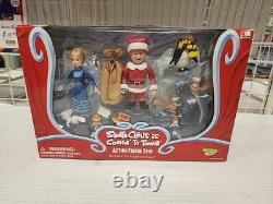 Memory Lane Santa Claus Is Comin' To Town Action Figure Trio New
