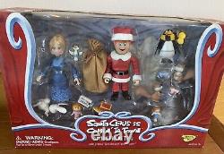 Memory Lane Santa Claus Is Coming To Town Action Figure Trio Kringle Jessica NEW