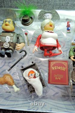 Memory Lane Santa Claus is Comin' To Town Action Figure Trio Burgermeister Tanta