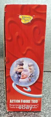 Memory Lane Santa Claus is Comin' To Town Action Figure Trio Burgermeister Tanta