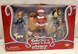 Memory Lane Santa Claus is Comin to Town Action Figure Trio