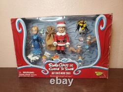 Memory Lane Santa Claus is Coming To Town Action Figure Set Trio Kris Kringle