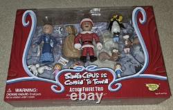 Memory Lane Santa Claus is Coming To Town Action Figure Set Trio Kris Kringle