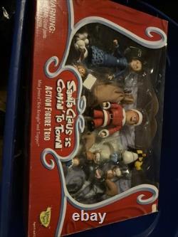 Memory Lane Santa Claus is Coming To Town Action Figure Set Trio Kris Kringle