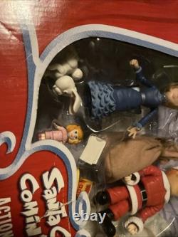 Memory Lane Santa Claus is Coming To Town Action Figure Set Trio Kris Kringle