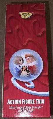 Memory Lane Santa Claus is Coming To Town Action Figure Set Trio Kris Kringle