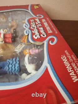 Memory Lane Santa Claus is Coming To Town Action Figure Set Trio Kris Kringle