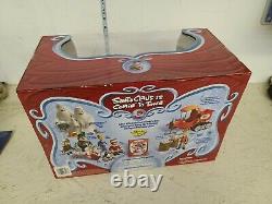 Memory Lane Santa Claus is Coming to Town North Pole Mail Truck and Figure